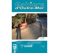Varia - Sylvain Racaud - Presses Universitaires Bordeaux - broché - Revue