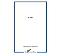 Varia Tome 15 - Collectif - L'harmattan - broché - Revue