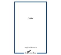 Varia Tome 55 - Collectif - L'harmattan - broché - Revue