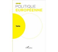 Varia Varia, Année 2016 - Collectif - L'harmattan - broché - Revue