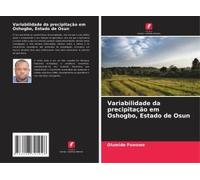 Variabilidade Da Precipitação Em Oshogbo, Estado De Osun