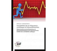 Variabilité de la fréquence cardiaque et dysautonomies - Collectif - P.academiques Francophones - broché - Essai