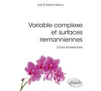 Variable Complexe Et Surfaces Riemanniennes - Cours Et Exercices Résolus
