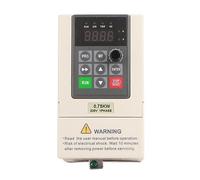 Variable Frequency Drive Converter, Single Phase Input Output with PAM Control JLS E 2S for CNC Motor Spindle Speed Rotation (0.75kw)
