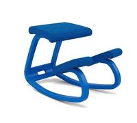 Variable Monochrome, la Chaise Originale à Genoux, Design Ergonomique par Peter Opsvik, Marine, Profitez d'une Garantie de 10 Ans