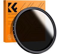 Variable ND Filter 82mm Neutral Density ND2-400 and Cleaning Cloth Kit for DSLR Camera Lens