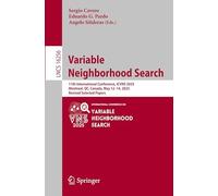 Variable Neighborhood Search – 11e ICVNS 2025, Montréal – Articles révisés