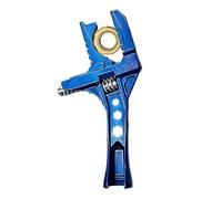 Variable Spanner Tool - Sliding Jaw Turner for Fastening Tasks | Hardened Steel Body with Scale Marking, Torque Control Handheld Device, Automotive Household Repair Use Smooth Jaw Adjustment 7.83 in