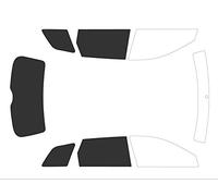 Variance Auto Films Teintés pour Auto Kit 3/4 Arrière, Noir (Black 05)