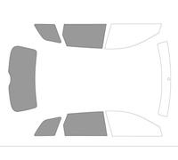 Variance Auto Films Teintés pour Auto Kit 3/4 Arrière, Noir (Black 35)