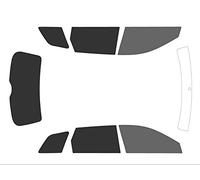 Variance Auto Films Teintés pour Auto Kit Complet, Noir (Avant Black 20 - Arrière Black 05)