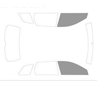 Variance Auto Films Teintés pour Auto Kit Vitres Avant, Noir (Black 35)