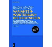 Variantenwörterbuch Des Deutschen