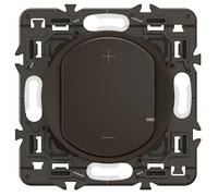 LEGRAND - Interrupteur Variateur - toutes lampes dimmables jusqu'à 125W - Commande d'Eclairage Complète - Prêt à Installer - Noir