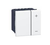 Variateur 400W toutes lampes Mosaic 2 modules blanc LEGRAND 099686
