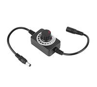 Variateur, Commutateur de Contrôle de Vitesse CC Réglable, Contrôleur de Vitesse de Perceuse à Moteur Continu, Régulateur de Tension Manuel pour Lumière LED, Variateurs