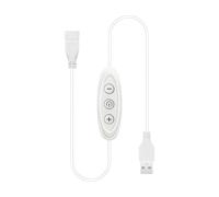 Variateur de bande LED Contrôleur de luminosité de lampe à 3 boutons Atténuateur de signal néon à 8 niveaux Pratique accessoire pour éclairage de la maison, salon, chambre, appartement