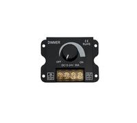 Variateur de bande lumineuse LED basse tension, module de bande lumineuse monochrome, interrupteur, contrôleur de gradation 30A, régulateur de luminosité