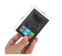 Variateur de Fréquence, 220V To 380V VFD 0.75KW/1.5KW/2.2KW/3.7KW/5.5KW 1phase To 3 Phase Output Variable Frequency Drive Motor Speed Control Inverter(Panel and Cable)