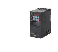 Variateur de Frequence, 220V To 380V VFD 0.75KW/1.5KW/2.2KW/3.7KW/5.5KW 1phase To 3 Phase Output Variable Frequency Drive Motor Speed Control Inverter(1.5KW 220 to 380V B)