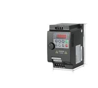 Variateur de Frequence, Economical AC Motor Drive VFD 220 1-3PH 380 3-3PH 0.75/1.5/2.2/4/5.5KW Frequency Converter Inverter For Control Motor(2.2KW 380V 3PH-3PH)