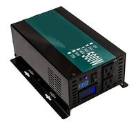 Variateur de Frequence, Onduleur solaire à onde sinusoïdale Pure 500W 12V à 220 onduleur de voiture Portable convertisseur de tension cc à ca 24V/48V à 120V/230V/240V(48V,120-V)