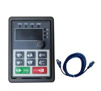 Variateur de Fréquence, Variateur de fréquence triphasé 220 V 380 V 0,75/1,5/2,2/4/5,5 kW for moteur à onduleur VFD(Panel and cable)