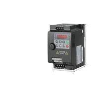 Variateur de Fréquence, Variateur de fréquence triphasé 220 V 380 V 0,75/1,5/2,2/4/5,5 kW for moteur à onduleur VFD(2.2KW 380V 3PH-3PH)