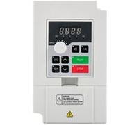 VEVOR Variateur de Fréquence Variable 3 kW Convertisseur de Fréquence, 4 HP Inverseur Volume d'Air Élevé, VFD Entrée 1/3 Phases Sortie 3 Phases, Régulateur pour Moteur Machine Contrôle de Vitesse Blanc