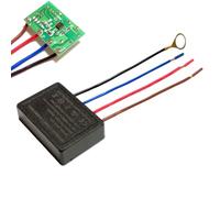 Variateur de lampe tactile à 3 voies - Capteur de lumière tactile continu, module de commande multifonctionnel | Lampe murale de remplacement Capteur de luminosité réglable Éclairage domestique