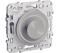 Variateur de lumière 400W 1 poste Odace Aluminium Schneider