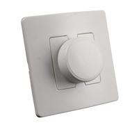 Variateur de lumière à encastrer blanc