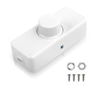 Variateur de Lumiere LED VIPMOON 3W-100W Interrupteur Variateur et Variateur Rotatif 220-240V avec dimmable Bouton intelligent pour dimmable Lampes Led etc.