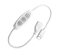 Variateur de lumière - Régulateur de luminosité de lampe à 3 boutons - 8 niveaux - Pour la plupart des luminaires, maison, appartement, chambre, bureau, soirée cinéma, réunion de