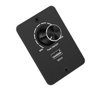 Variateur de lumière rotatif électrique 12 V avec port de charge USB pour ampoules LED halogènes dans remorques Charges USB Variateurs d'intensité automobiles