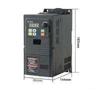 Variateur de pour fréquence 2.2KW Triphasé 380V Contrôle Vectoriel | Algorithme vectoriel avancé, couple élevé, large plage de , contrôle pour précis moteur, pour idéal industrie
