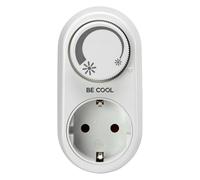 Variateur de prise | Bouton rotatif pour la luminosité | Bouton rotatif réglable en continu | Prise intermédiaire | pour LED, halogène, etc.