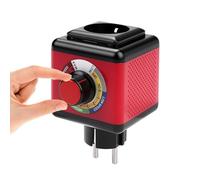 Variateur de Vitesse pour Moteur 220V, Régulateur de Tension 220V 2000W (charge résistive) 600W (charge inductive) 10A Convtrôleur de Vitesse Continu pour Meuleuse d'angle/Souffleur/Ventilateur