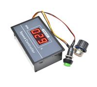 Variateur de Vitesse pour Moteur, Aideepen PWM 30 A CC 6-60 V 12 V/24 V/36 V/48 V Contrôleur de Vitesse de Moteur avec interrupteur Marche/Arrêt