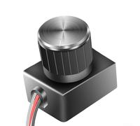 Variateur d'intensité 12 V 24 V CC avec bouton rotatif pour contrôler les lumières LED dans les camping-cars, bateaux, camions, remorques, yachts et applications similaires