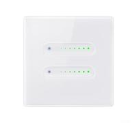 Variateur d'intensité intelligent 2 voies WiFi vocal APP télécommande panneau tactile pour Alexa Google Home Lighting Automation (1)