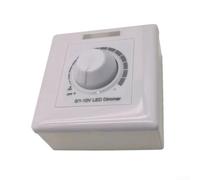 Variateur d'intensité LED 0-10 V avec bouton de luminosité réglable, pour module de commande numérique PWM pour pilotes à intensité variable et redresseurs électroniques, entrée AC 85-277 V, panneau