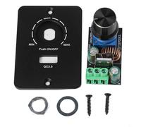 Variateur d'intensité LED DC 12-24 V, interrupteur de gradation 5 A avec charge rapide USB pour contrôleur d'éclairage de bateau de camping-car, lisse et silencieux, gradation de 0 à 100 %