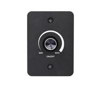 Variateur d'intensité pour bandes lumineuses 12 V, contrôleur PWM basse tension 5 A avec bouton en aluminium, taille compacte pour camping-cars, bateaux, voitures et remorques