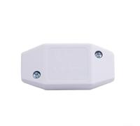 Variateur d'intensité rotatif ONOFF, utilisation en intérieur uniquement, tension 220 V, courant nominal 1 A avec protection contre la surchauffe, connexion facile du câblage de la lampe (blanc)
