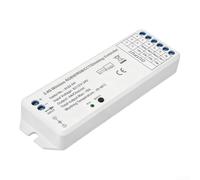 Variateur d'intensité sans fil RF 2,4 g pour systèmes d'éclairage LED avec réglage de la température double couleur et régulation de la luminosité fluide (récepteur)