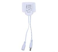 Variateur d'intensité tactile 12 V pour lumières de miroir LED compatible avec les types de câblage de bande LED simple et bicolore (DC mâle et femelle)