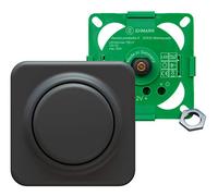 Variateur LED 12 V T52.07 (5230 x 0700), 0-50 W, modulation de largeur d'impulsion avec cache individuel, couleur : anthracite