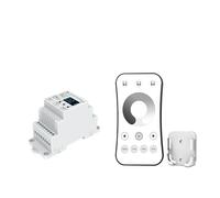 Variateur LED 220V 230V 110V AC Triac sans fil Wifi RF, bouton-poussoir de gradation avec télécommande 2.4G, interrupteur variateur à distance, ampoule LED sur Rail DIN (Color : Model C, Size : 100-