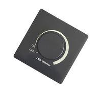 Variateur LED de remplacement 300W, commutateurs réglables, contrôleur de panneau de luminosité, variateur à bouton rotatif pour lumière LED